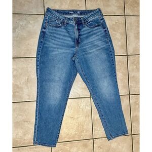 Old Navy High Rise Curvy OG Straight Jeans‎ Plus Size 14 Margarita Wash